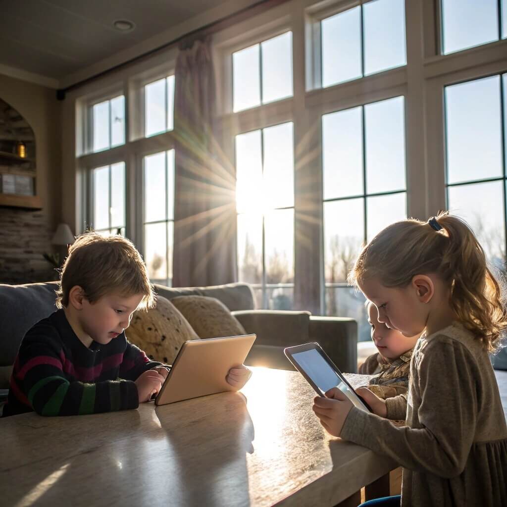 kids-sitting-at-a-table-in-a-home-living-room rs